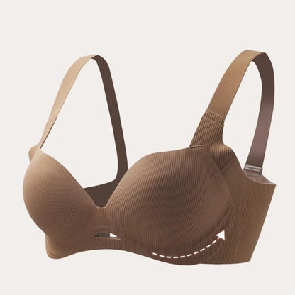 Moterų Liemenėlė be Kauliukų - Minimizuojantis su Reguliuojamomis Petnešomis