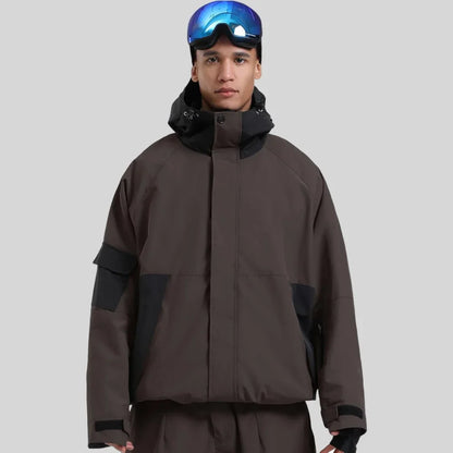 Slidinėjimo Striukė  - Vandeniui Atspari Snowboard Striukė su Gobtuku