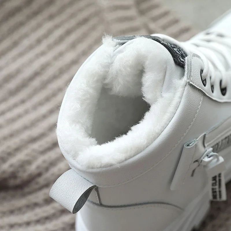 Moteriški Žieminiai Sniego Batai - Šilti Aukšti Bateliai su Platforma