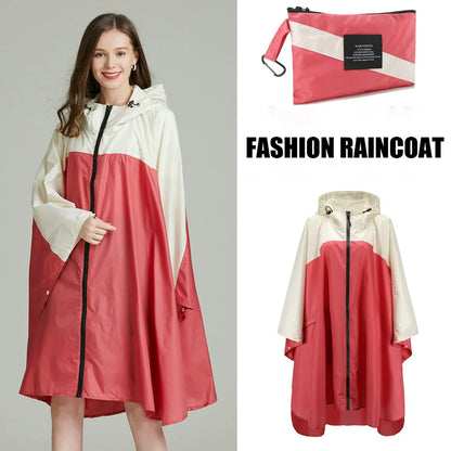 Moteriškas Lietpaltis Poncho XXL - Lengvas Kvėpuojantis Nepermirkstantis Apsiaustas