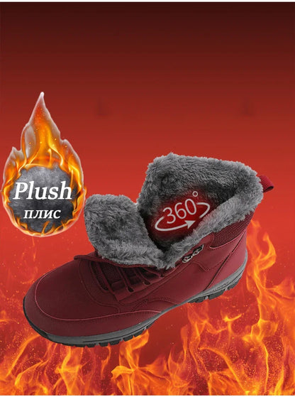 Universalūs Žieminiai Vandeniui Atsparūs Batai - Šilti Žygių Batai Moterims ir Vyrams 37-47