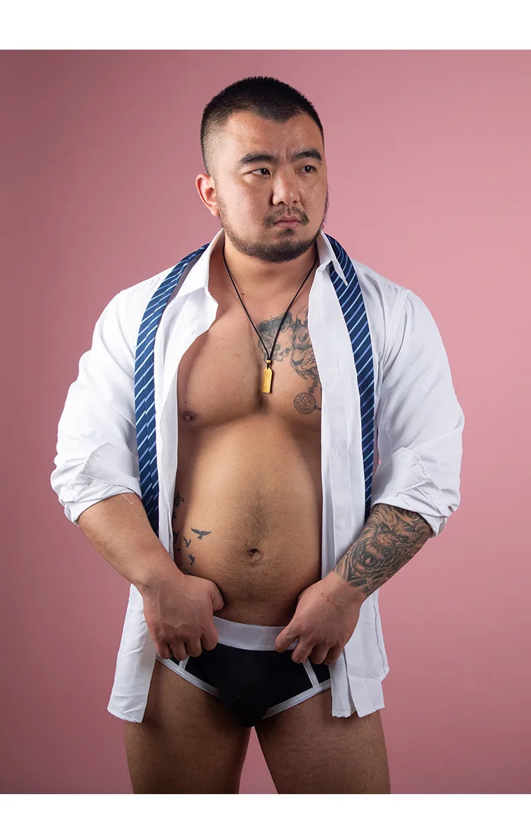 Vyriškos Kelnaitės - Medvilninės Kvėpuojančios su U Formos Kišene