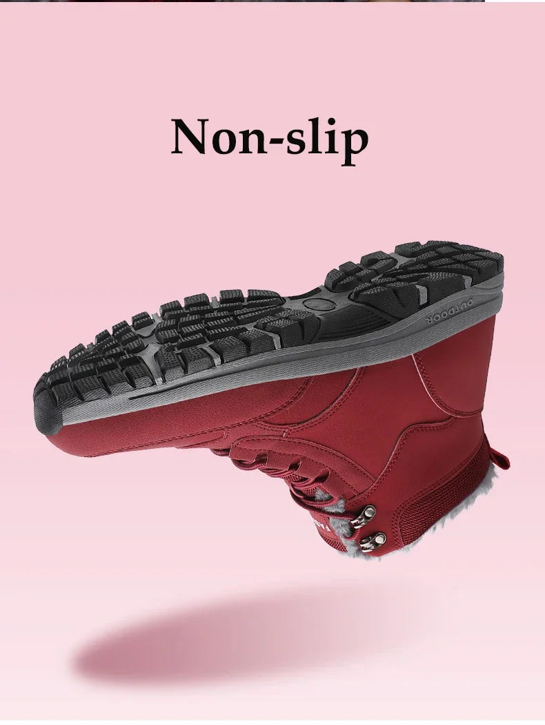 Universalūs Žieminiai Vandeniui Atsparūs Batai - Šilti Žygių Batai Moterims ir Vyrams 37-47