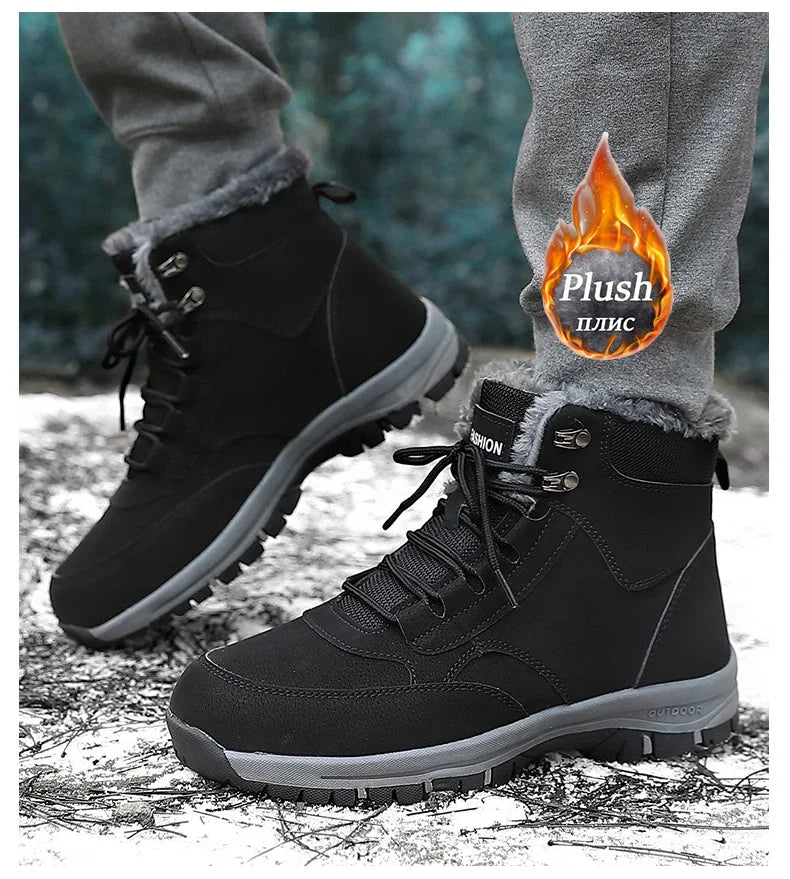 Universalūs Žieminiai Vandeniui Atsparūs Batai - Šilti Žygių Batai Moterims ir Vyrams 37-47