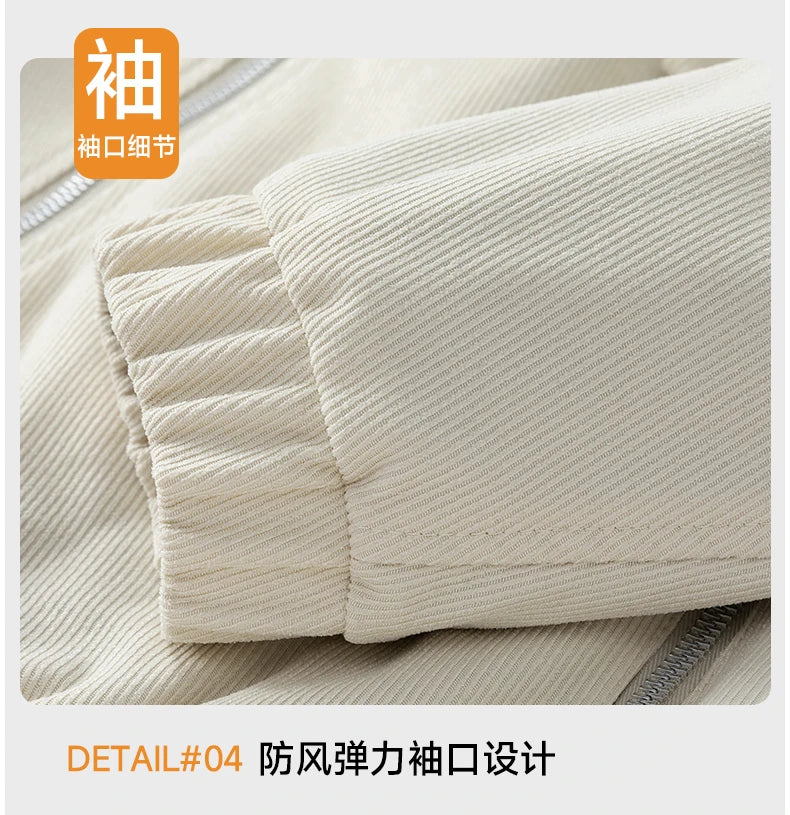 Vyriška Džinsinė Striukė su Spaudiniais - Pavasario Rudens Verslo Casual