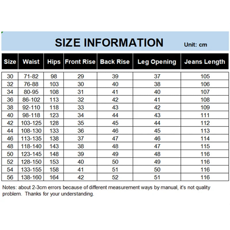 Vyriški Džinsai Didelių Dydžių iki 180KG - Tiesūs Aukštu Liemeniu Dad Džinsai