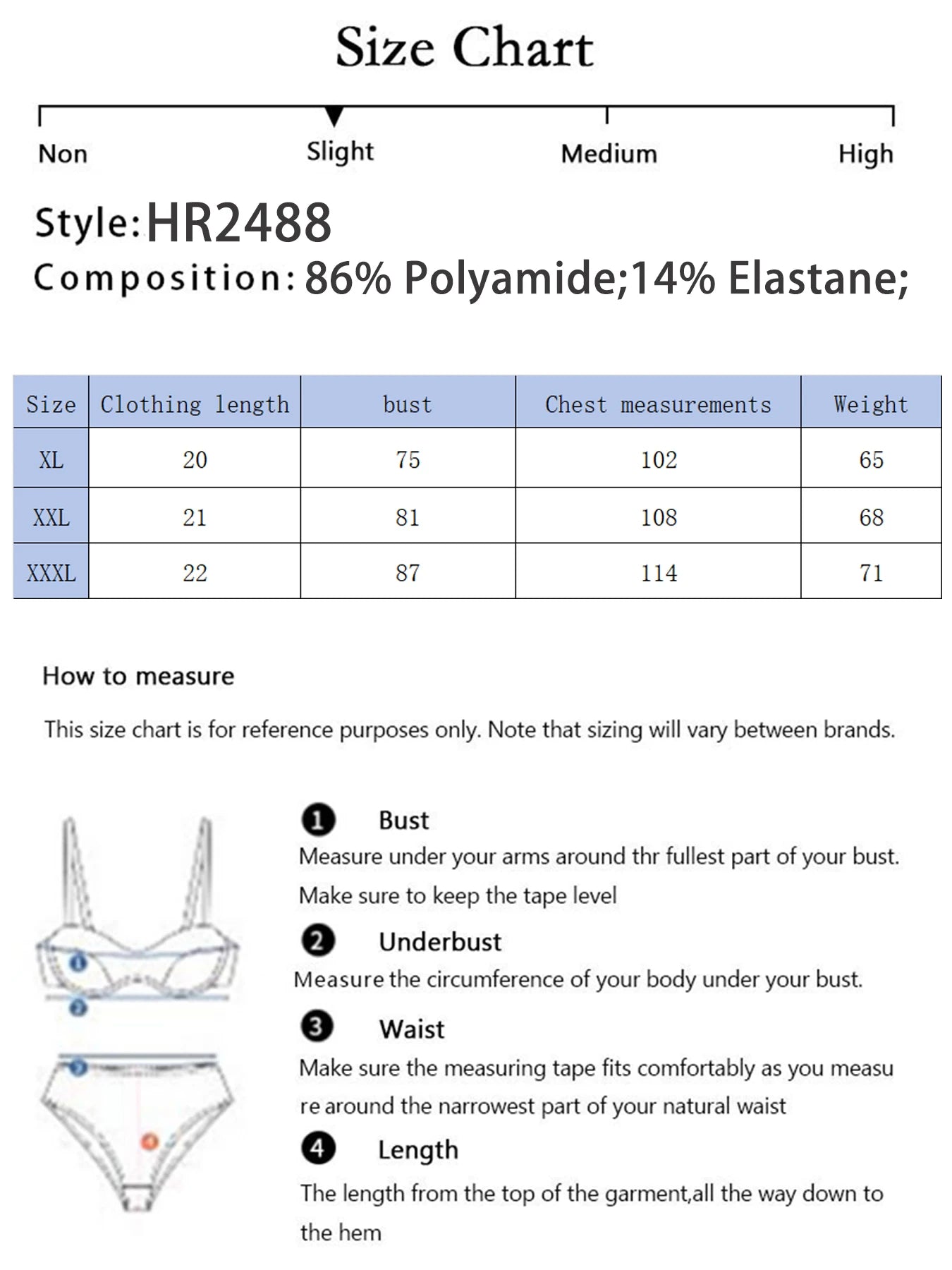 Moteriška Liemenėlė - Pusės Taurės su Anti-Sagging Technologija