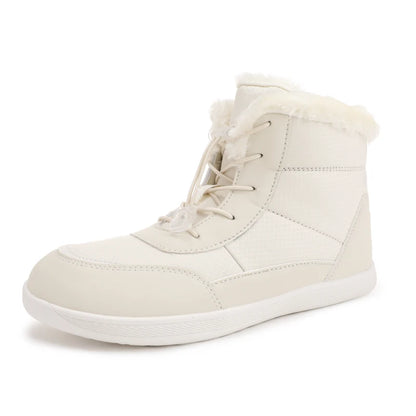 Žieminiai Barefoot Batai Moterims - Šilti Sniego Batai su Pliušu - Vandeniui Atsparūs