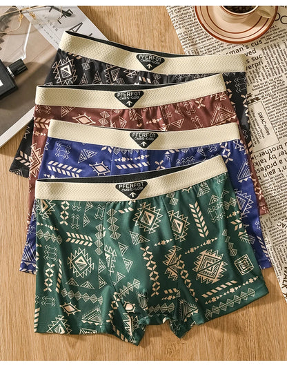 Vyriškos Boxer Šortai - Seksualūs Stilingi Apatiniai