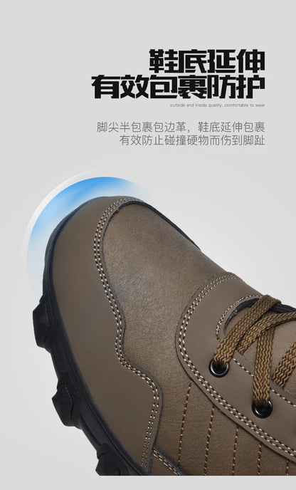 Žieminiai Batai Vyrams - Šilti Pliušiniai - Vandeniui Atsparūs