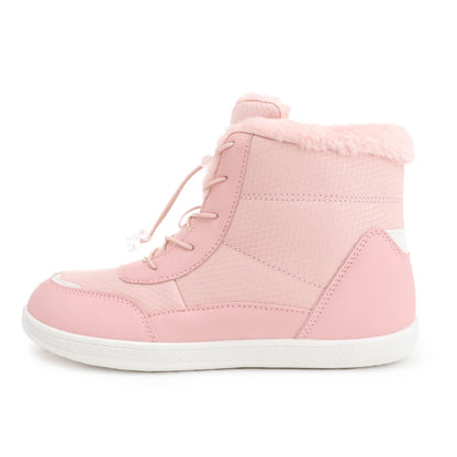 Žieminiai Barefoot Batai Moterims - Šilti Sniego Batai su Pliušu - Vandeniui Atsparūs