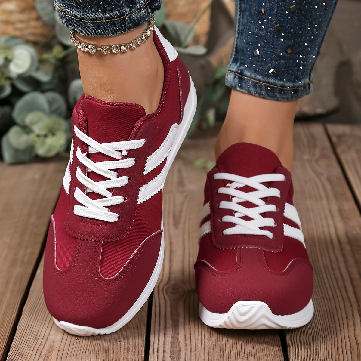 Moteriški Sportiniai Batai 35-43 - Patogūs Bėgimo Bateliai Pavasariui ir Rudeniui