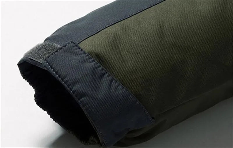 Vyriška Žieminė Striukė Lauko Veikloms - Vandeniui Atspari su Gobtuku