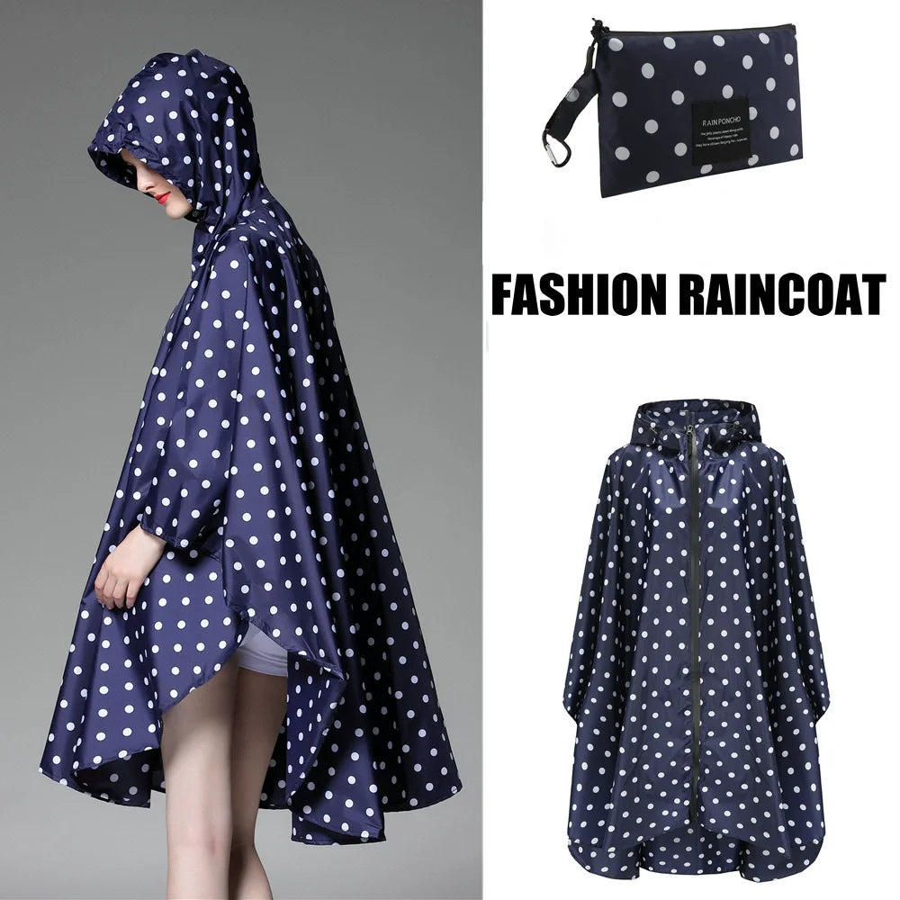 Moteriškas Lietpaltis Poncho XXL - Lengvas Kvėpuojantis Nepermirkstantis Apsiaustas