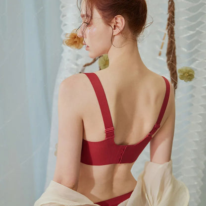 Moterų Liemenėlė be Kauliukų - Minimizuojantis su Reguliuojamomis Petnešomis