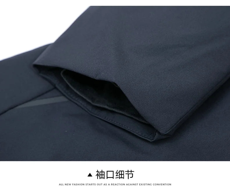 Vyriška Ilga Žieminė Parka Striukė - su Kailiuku ir Gobtuvu