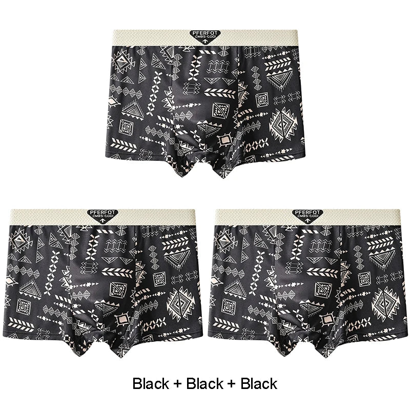 Vyriškos Boxer Šortai - Seksualūs Stilingi Apatiniai