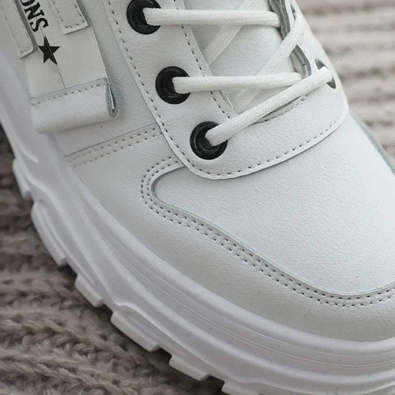 Moteriški Žieminiai Sniego Batai - Šilti Aukšti Bateliai su Platforma