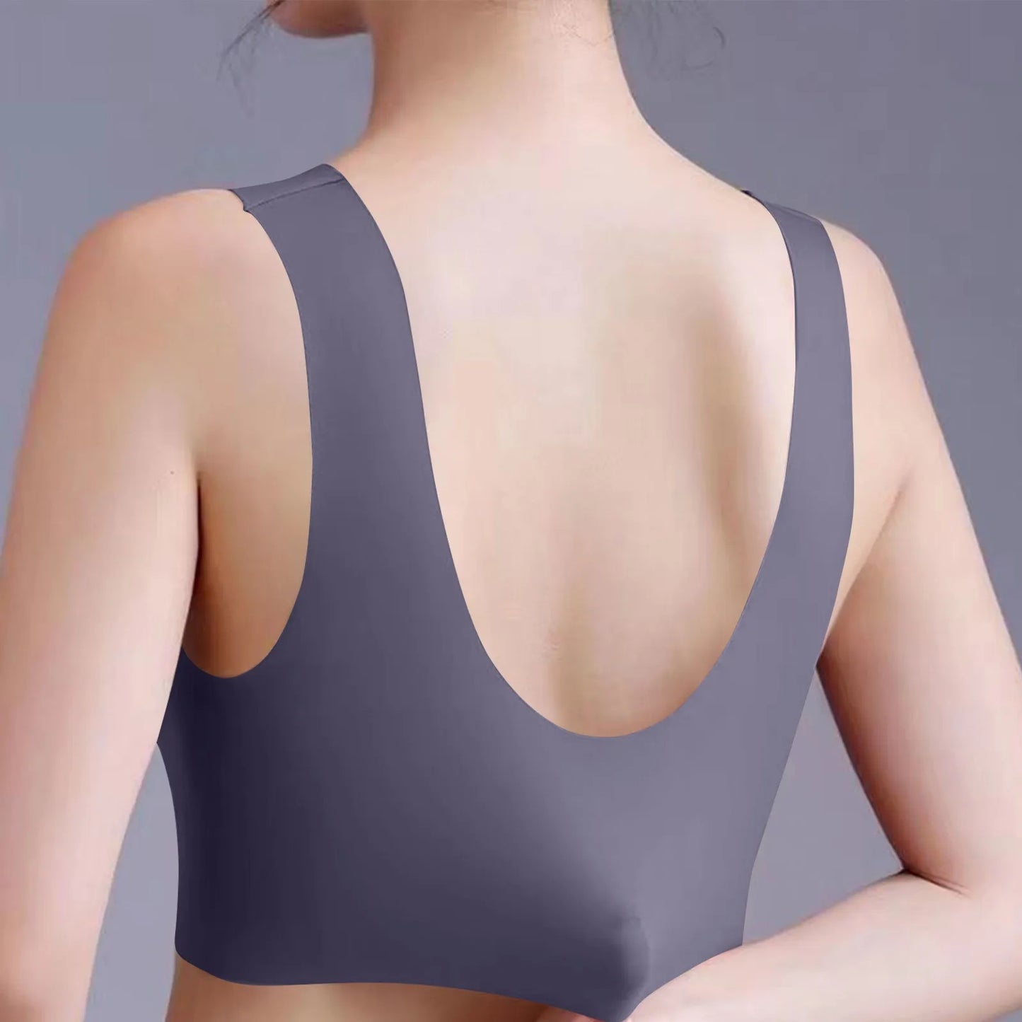 Moteriškas Sportinis Liemenėlis  be Kauliukų - Push-Up su Palaikymu