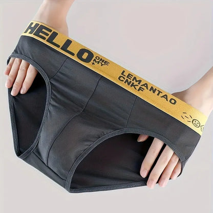 Vyriški Apatiniai 5 Poros - Briefs Vasariniai - Medvilnė Anti-Fungal