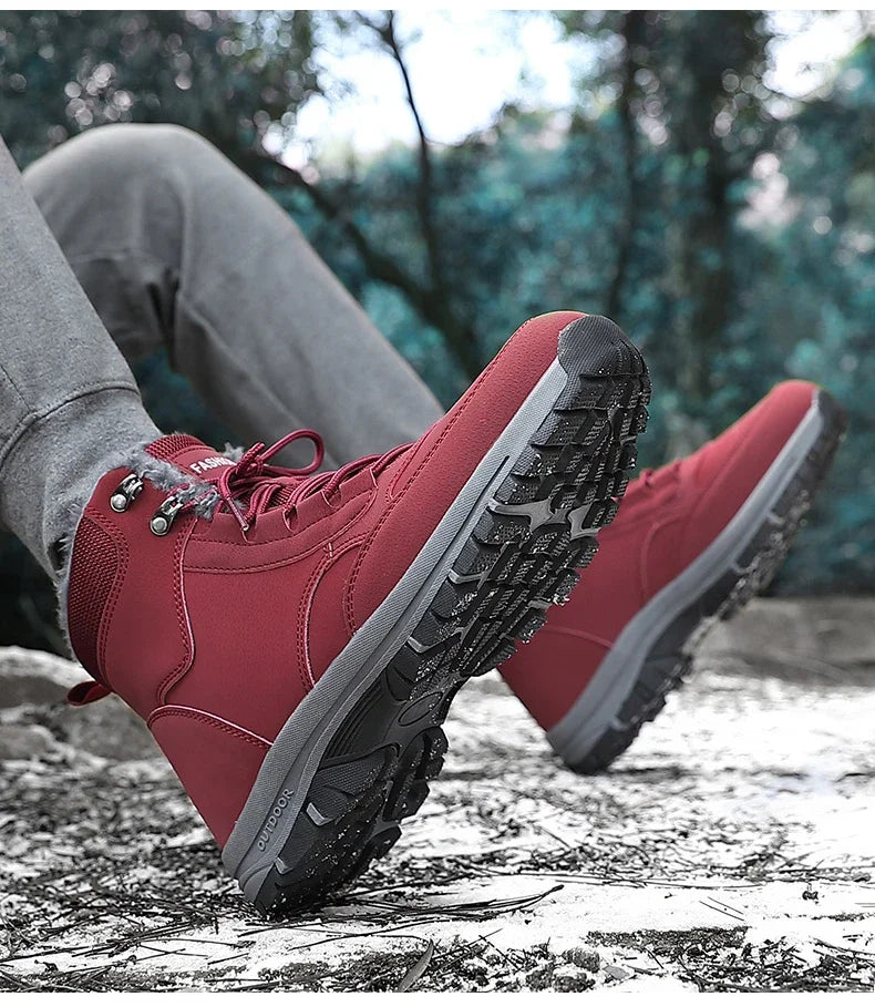 Universalūs Žieminiai Vandeniui Atsparūs Batai - Šilti Žygių Batai Moterims ir Vyrams 37-47