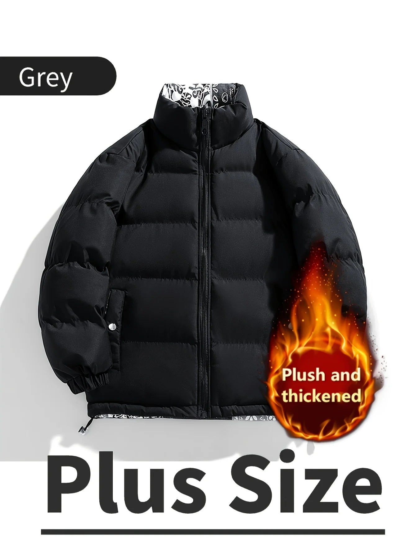 Vyriška Dvipusė Medvilninė Striukė  - Žieminė Striukė Poroms Lauko Veikloms