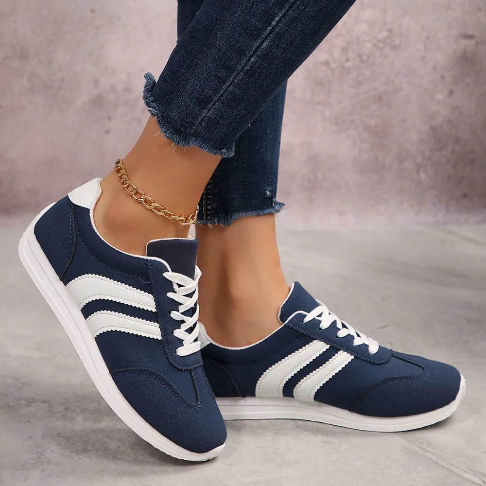 Moteriški Sportiniai Batai 35-43 - Patogūs Bėgimo Bateliai Pavasariui ir Rudeniui