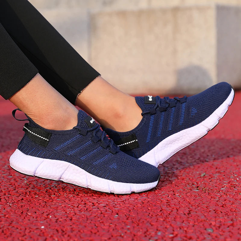 Moteriški Bėgimo Batai - Kvėpuojantys Vasariniai Sportiniai Bateliai