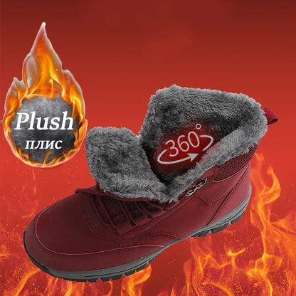 Universalūs Žieminiai Vandeniui Atsparūs Batai - Šilti Žygių Batai Moterims ir Vyrams 37-47