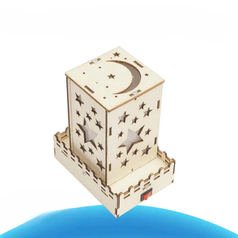 Medinis STEM Konstruktorius Vaikams | DIY 3D Dėlionė - Mokslo Projektas Berniukams ir Mergaitėms