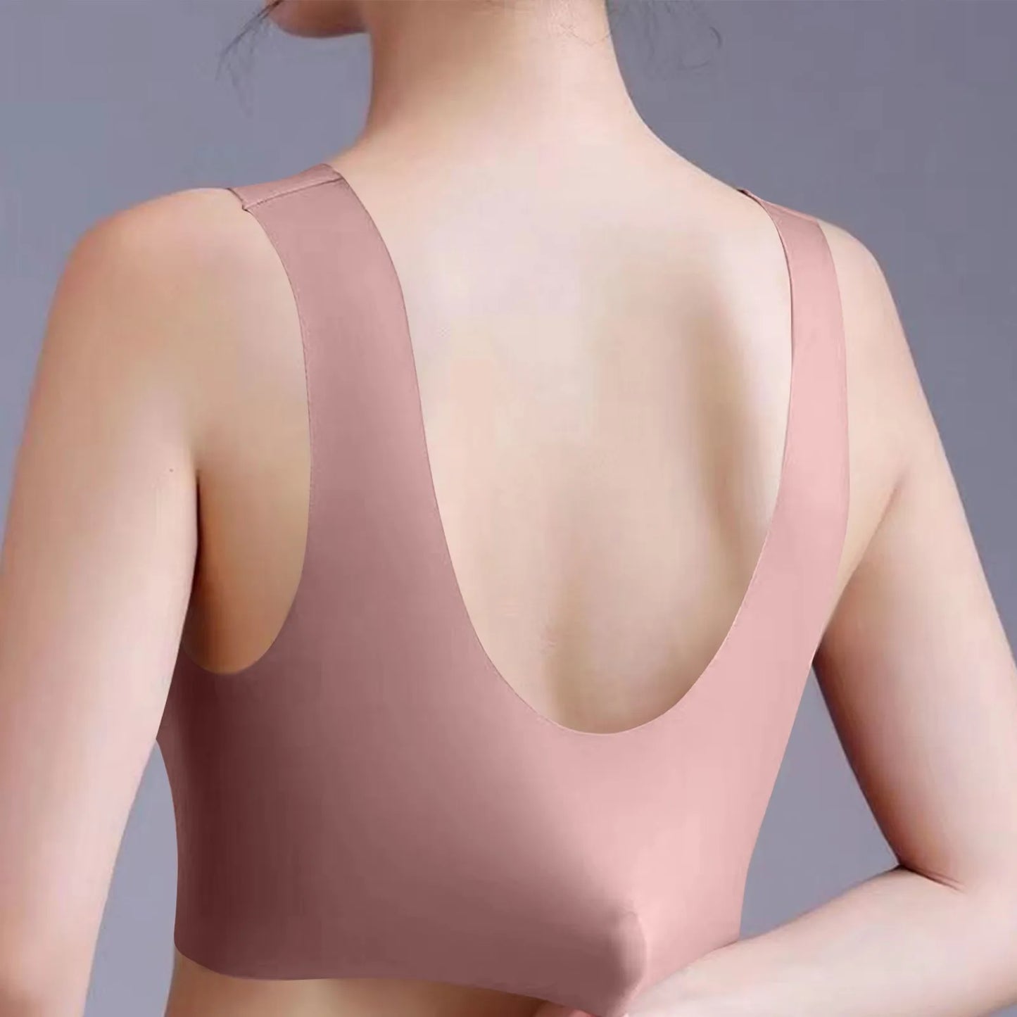 Moteriškas Sportinis Liemenėlis  be Kauliukų - Push-Up su Palaikymu