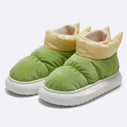 Moteriški Žieminiai Batai - Šilti Sniego Batai su Pūkiniu Pamušalu