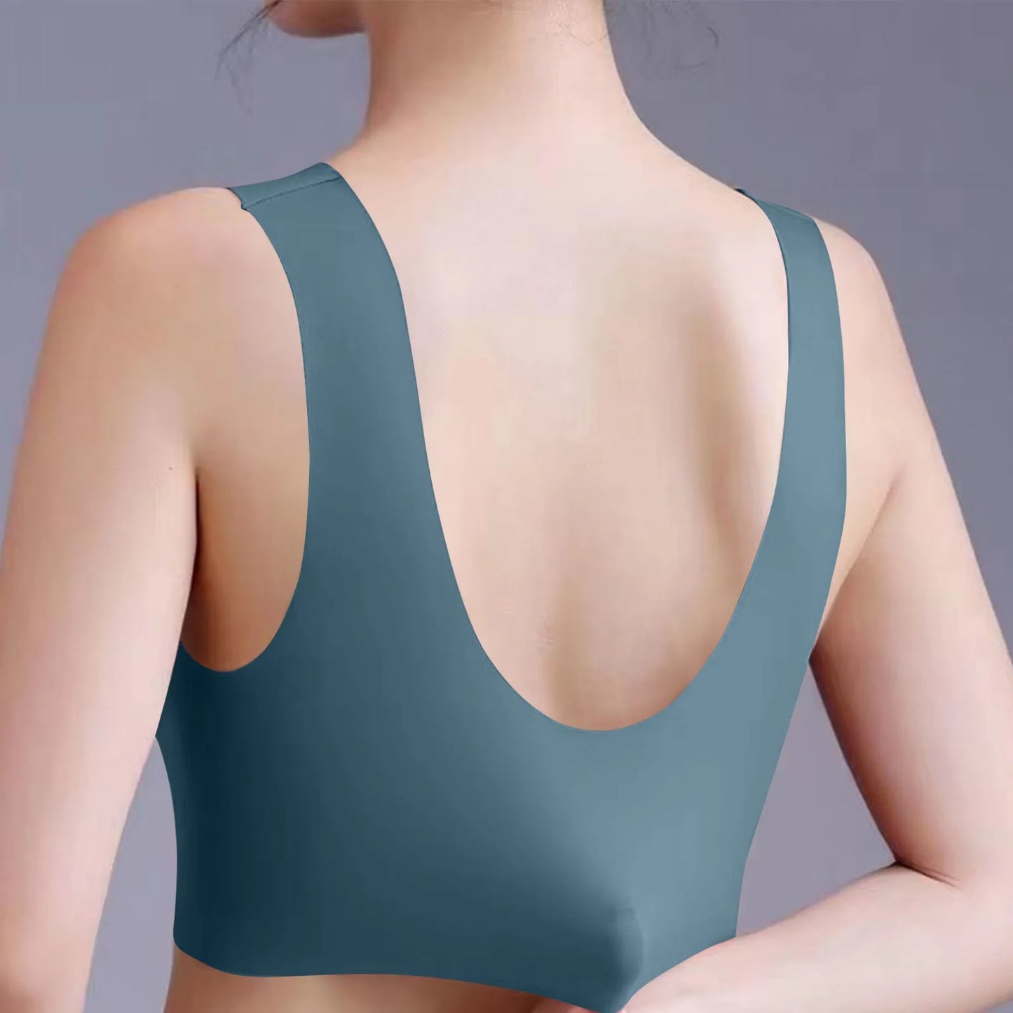 Moteriškas Sportinis Liemenėlis  be Kauliukų - Push-Up su Palaikymu