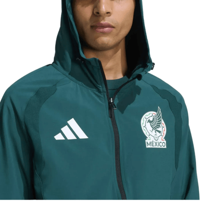 Mexico Casual Travel hooded presentation tracksuit 2026/27 - Adidas-4