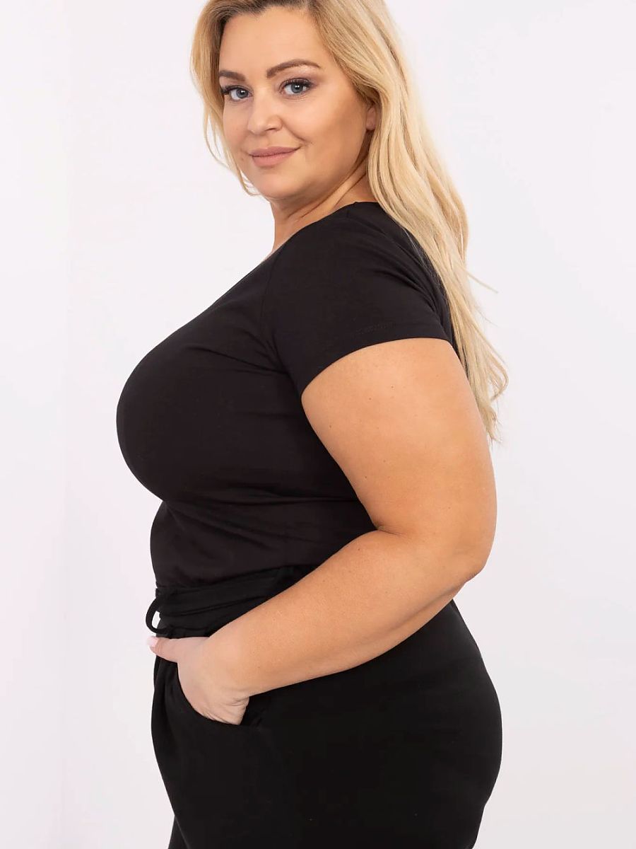 Plus size T-shirt model 211764 Relevance-1