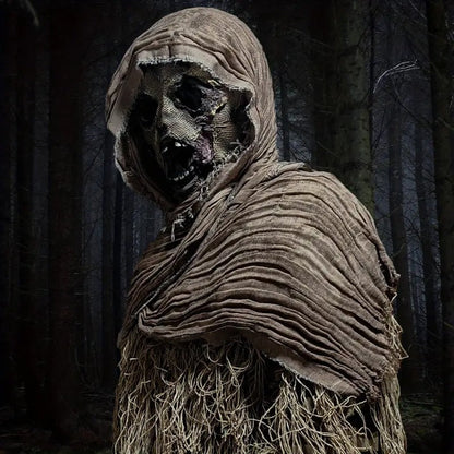 Baisus Kiaušpelkės Halloween Kostiumas su Kauke - Pilnas Komplektas
