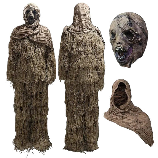 Baisus Kiaušpelkės Halloween Kostiumas su Kauke - Pilnas Komplektas
