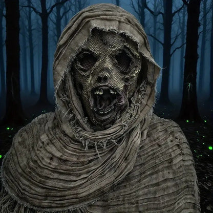 Baisus Kiaušpelkės Halloween Kostiumas su Kauke - Pilnas Komplektas