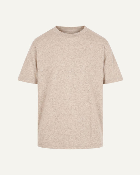 Men's Organic Cotton & Linen T-Shirt | GOTS Certified Sleepwear & Loungewear Top-0